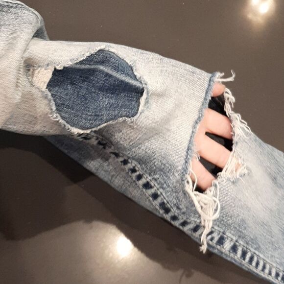 Buckle Black Fit 3 26R Straight Leg Distressed Jeans - Picture 8 of 10